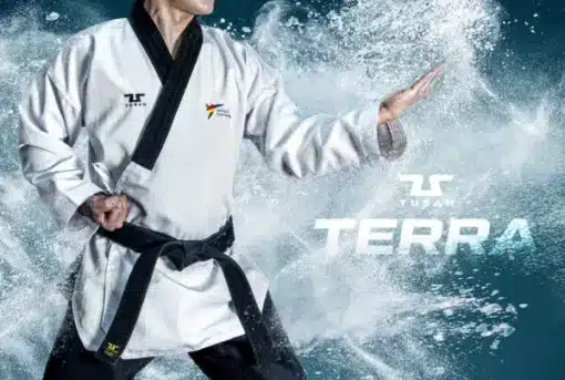 TUSAH Uniforme Terra Poomsae WT - DAN Hombre - Imagen 3